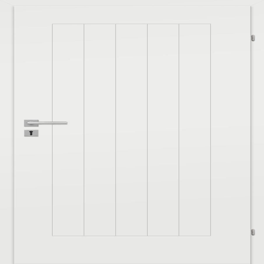 Drzwi wewnętrzne pełne Solin biały lakier 80 prawe Classen 5905612069337