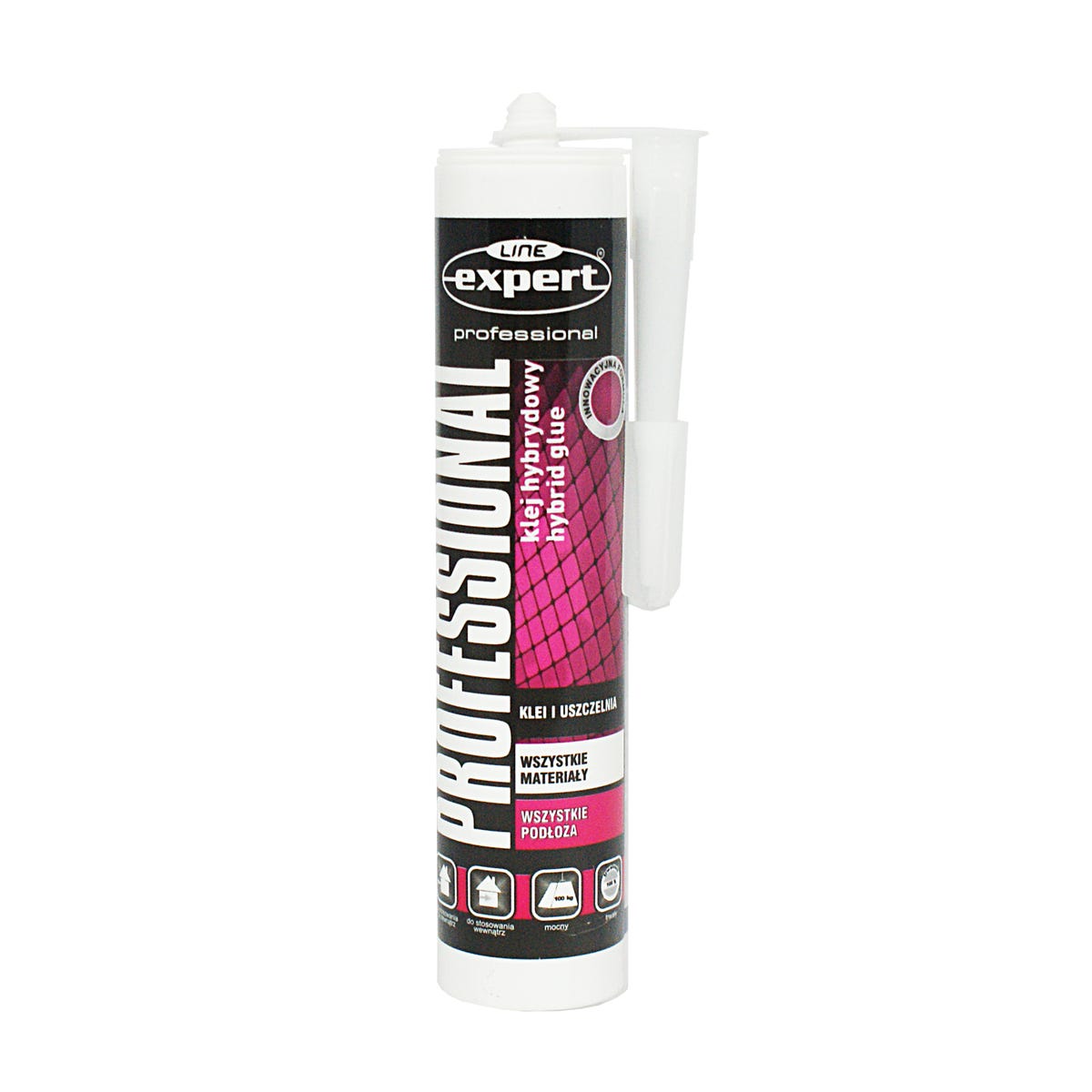 Klej hybrydowy bezbarwny 290 ml Expert Line 5905907916216