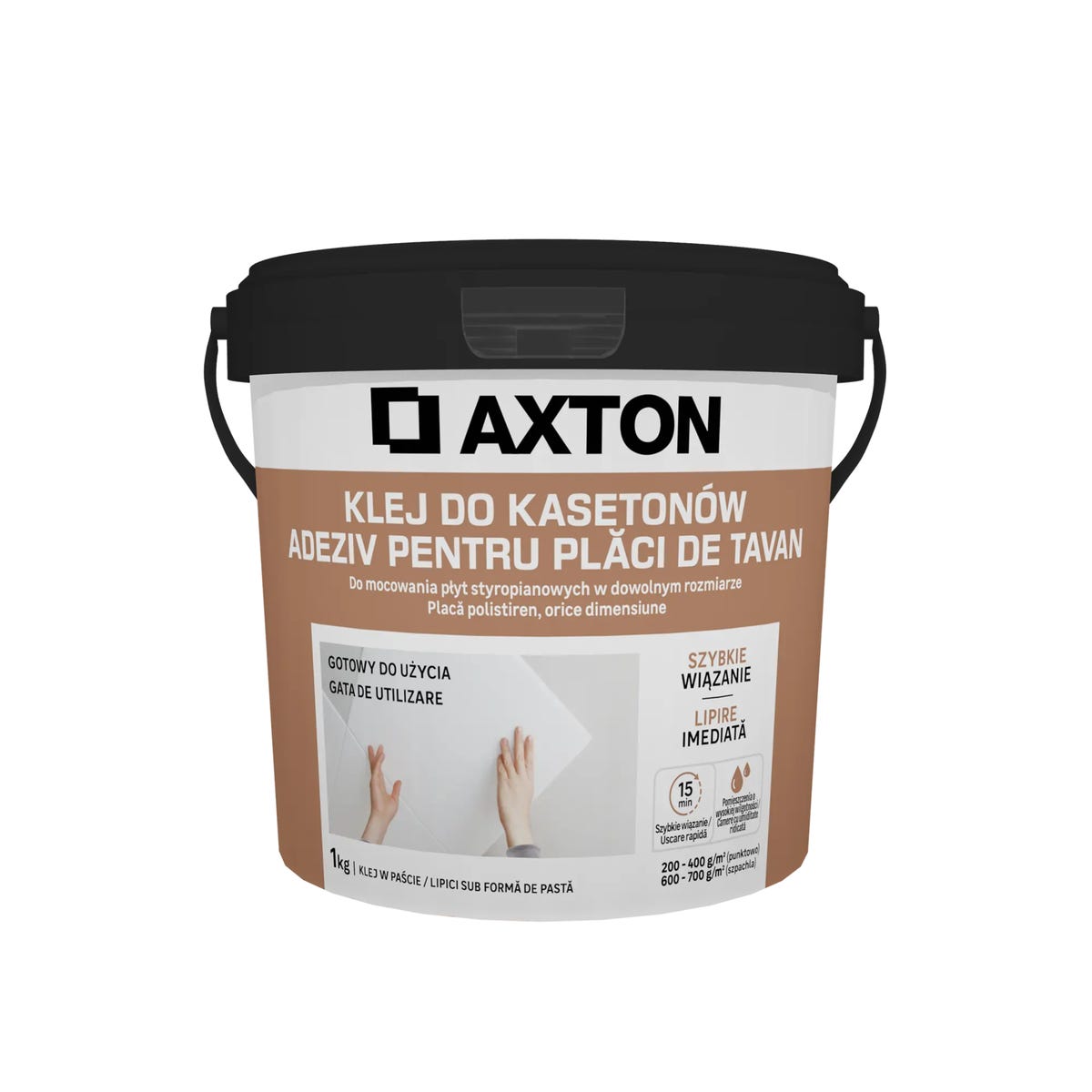 Klej do kasetonów 1 kg Axton 3276007599497
