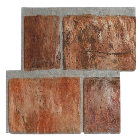 Kamień betony elewacyjny dekoracyjny Avella czerwony 0.44 m2 Max-Stone 5902409749533