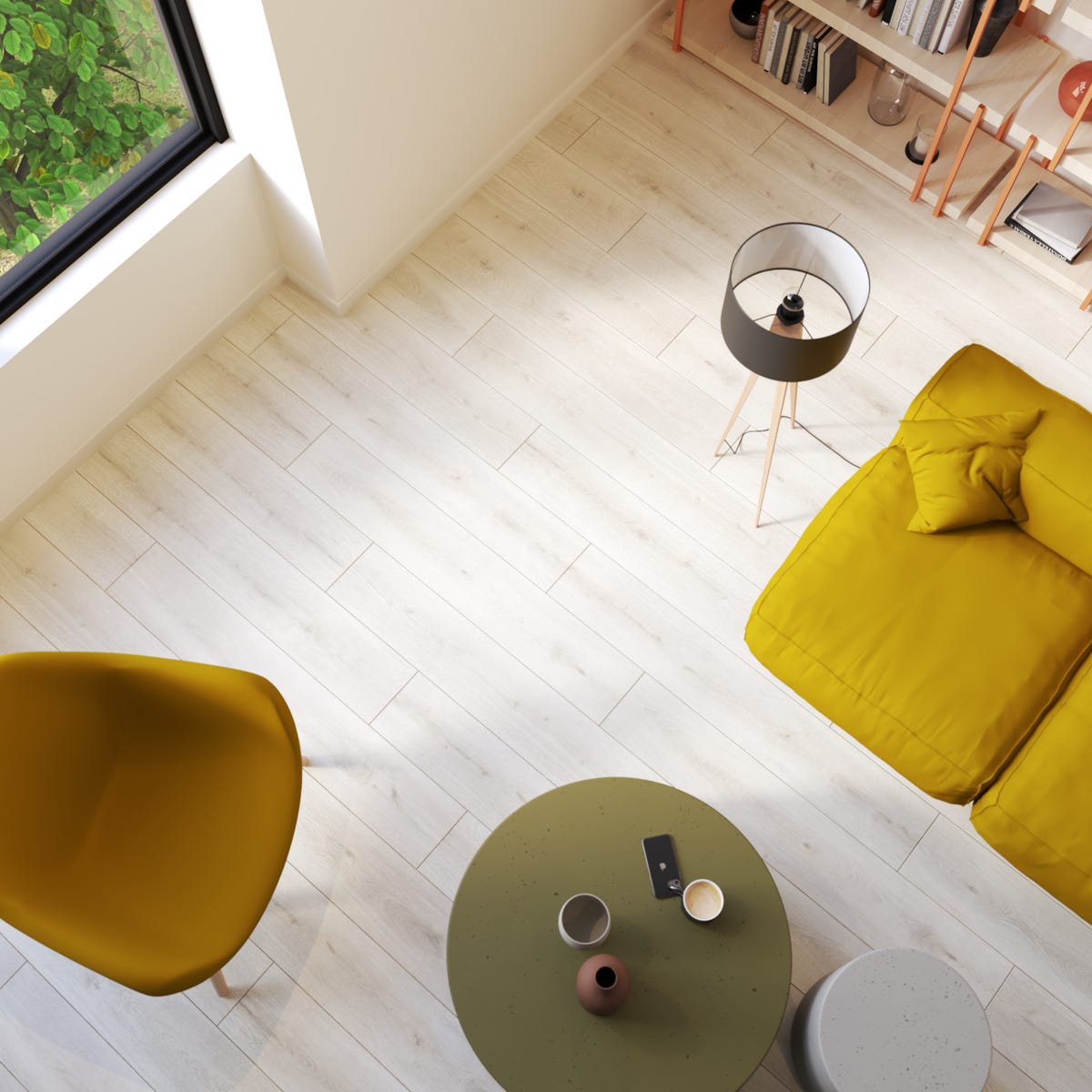 Panele podłogowe laminowane wodoodporne Glen AC5 8 mm Artens 3276007660203