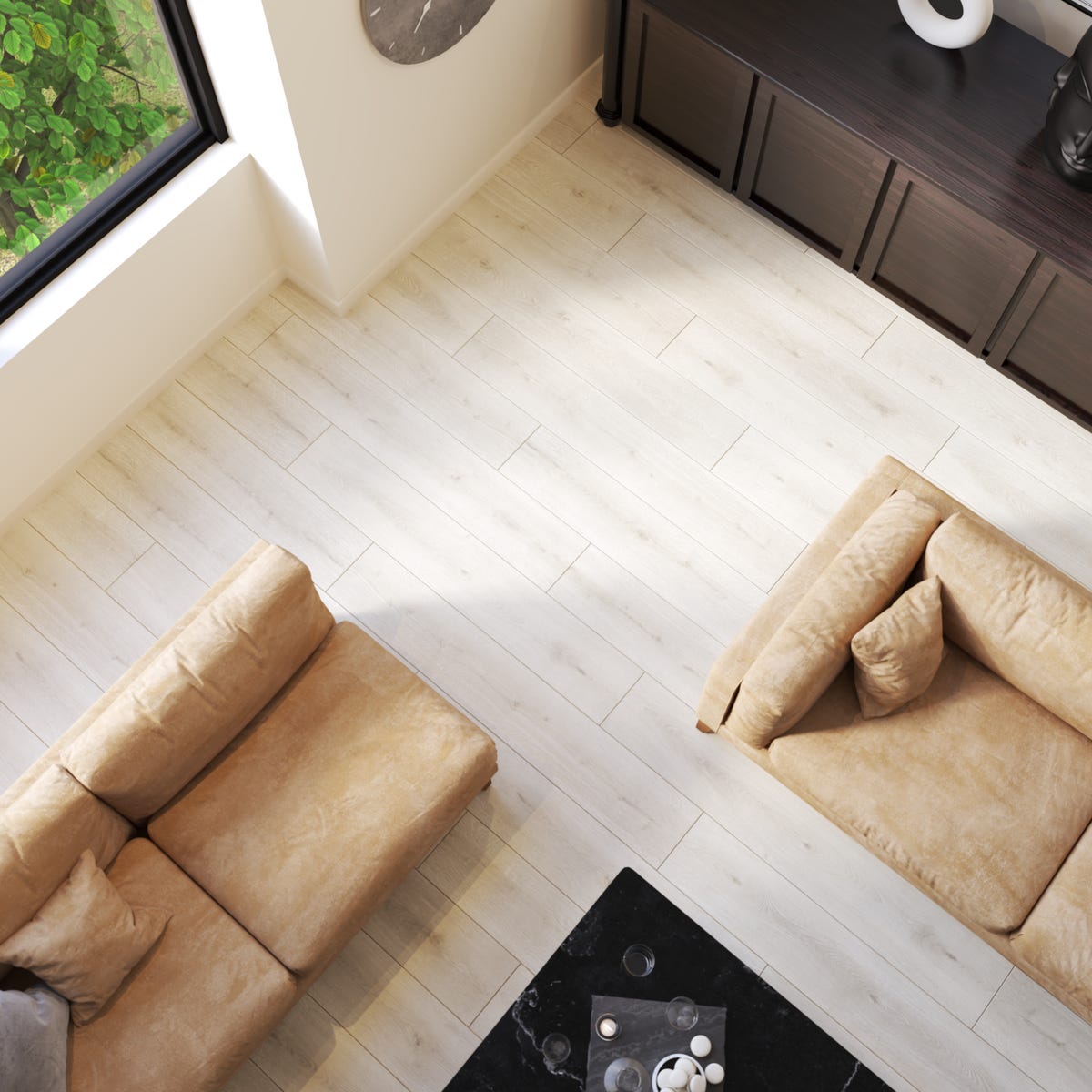 Panele podłogowe laminowane wodoodporne Glen AC5 10 mm Artens 3276007660326