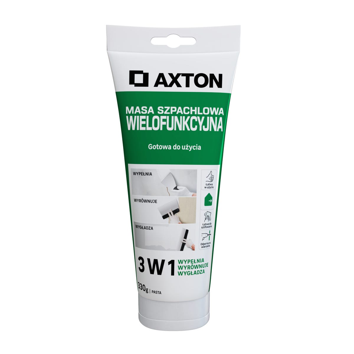 Masa szpachlowa wielofunkcyjna 0.33 kg Axton 3276007422405
