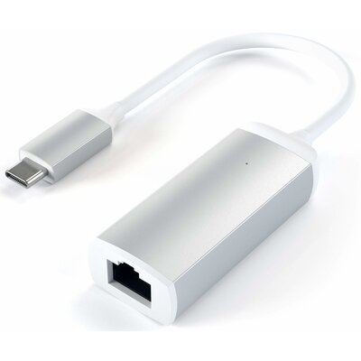 Satechi SATECHI ALUMINUM ADAPTER | USB-C - ETHERNET | Silver ST-TCENS