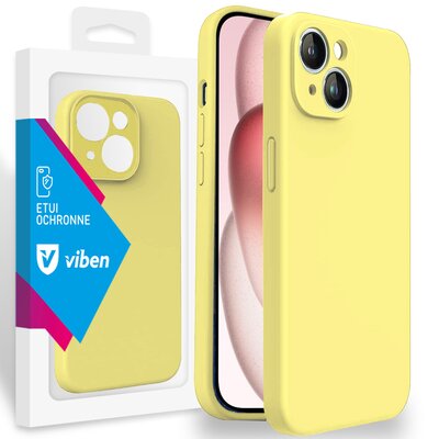 Etui VIBEN Liquid 03858 do Apple iPhone 15 Plus Żółty