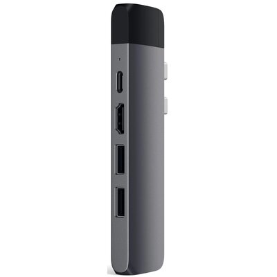 Satechi Usb-c Pro Hub Usb Hdmi 4K Sd Ethernet Gray