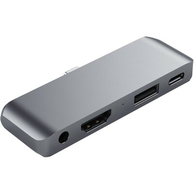 SATECHI SATECHI ALUMINUM TYPE-C MOBILE PRO HUB Space Gray | iPad Pro ST-TCMPHM