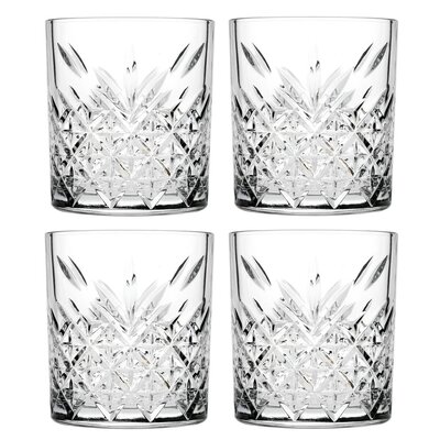 Pasabahce Timeless opakowanie 4 szklanki wody 34,5 CL, szkło, przezroczysty, 8.5 x 8.5 x 9.5 cm 02596