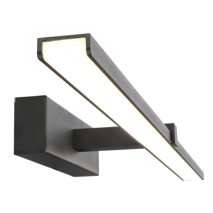 Lampa Kinkiet Nad Lustro Roa Led 60 Sand Black, 4000K, Ip44, Czarna, 60Cm Edo777246 Edo Solutions