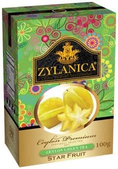 Herbata zielona ZYLANICA PREMIUM GREEN TEA GP STAR FRUIT 100g