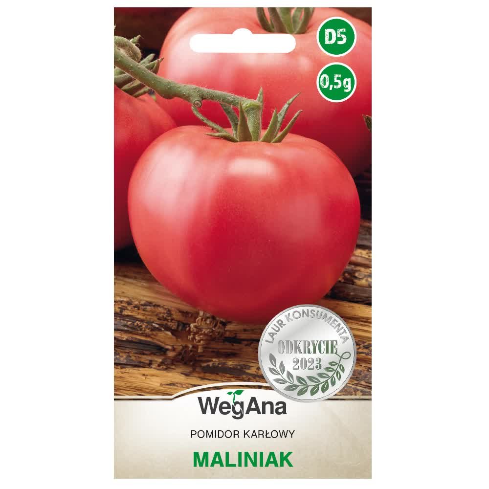 Pomidor karłowy Maliniak nasiona 0,5g nasiona - WegAna