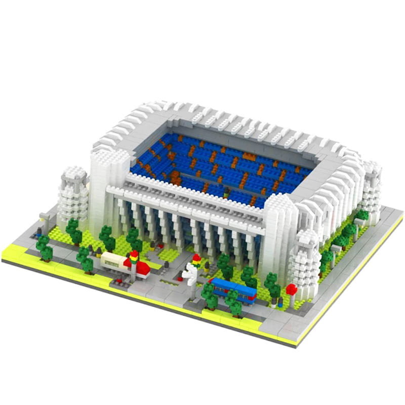 Stadion piłkarski - Santiago Bernabeu - 4575 elementów - Diamond Blocks