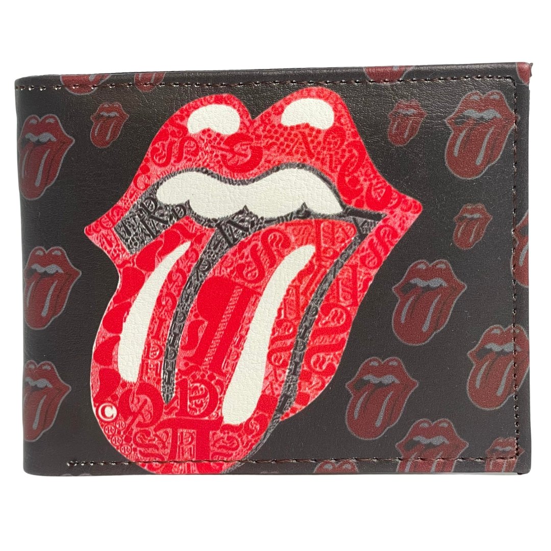 Portfel Rozkładany Rolling Stones Język Suwak