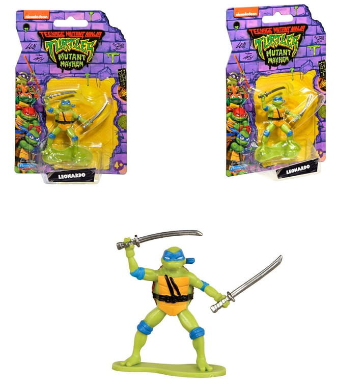 Wojownicze Żółwie Ninja Mini Figurka Leonardo Playmates