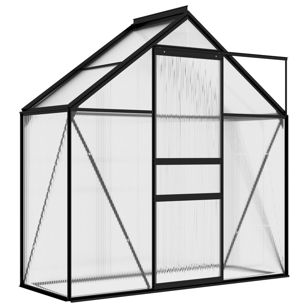 Szklarnia ogrodowa 1,33 m² aluminiowa z poliwęglan / AAALOE