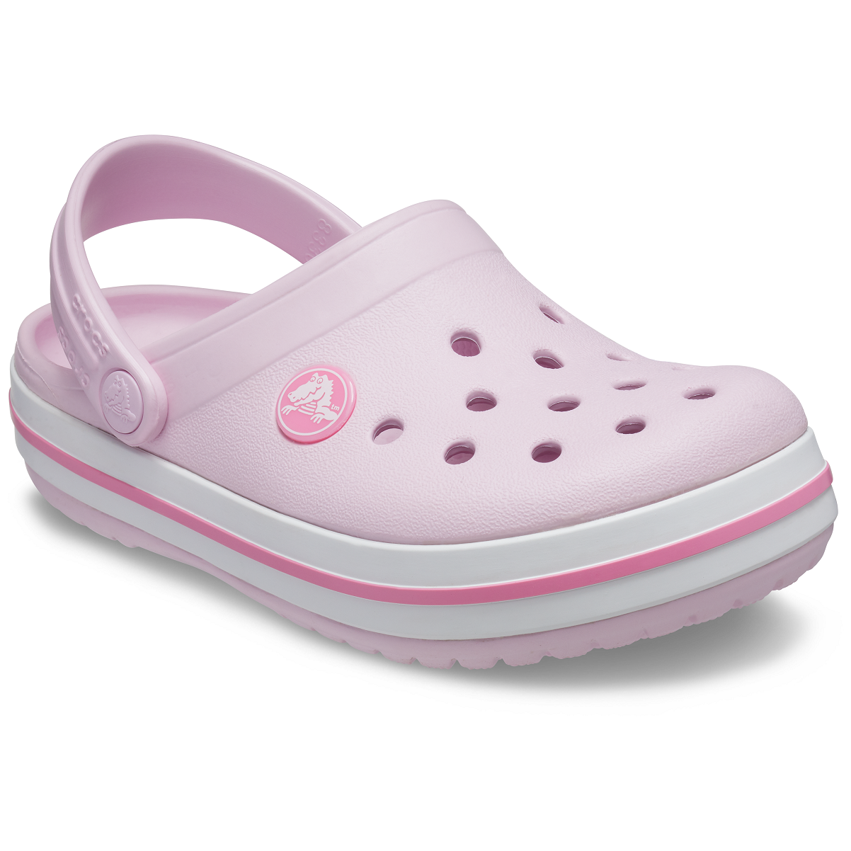 Kapcie dziecięce Crocs Crocband Clog T Rozmiar butów (UE): 25-26 / Kolor: różowy