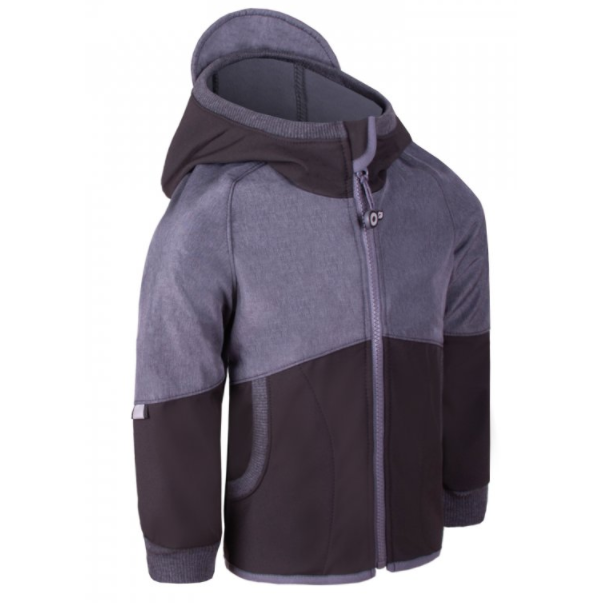 Dziecięca kurtka softshellowa Unuo Fleece Street Rozmiar dziecięcy: 86-92 / Kolor: czarny