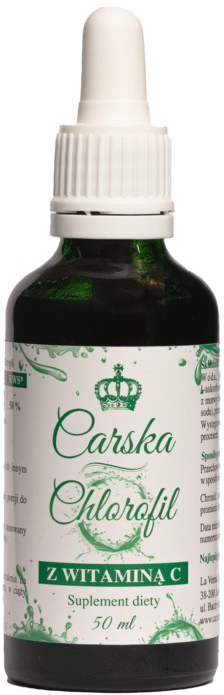 Carska Chlorofil z witaminą C 50 ml krople