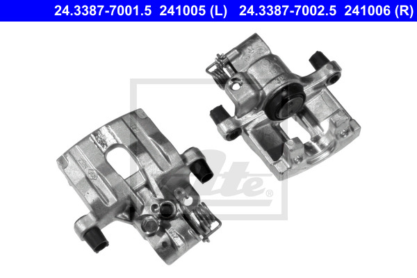 Zacisk hamulcowy ATE 24338770015 7701049108 RENAULT LAGUNA II 01-07 LT
