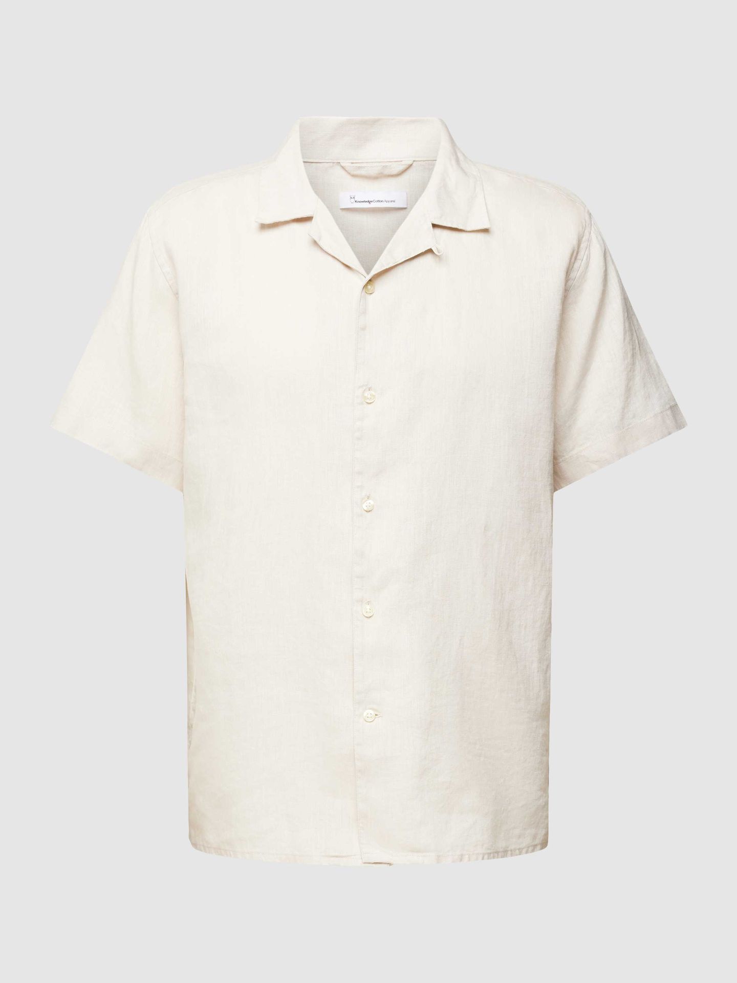 Koszula casualowa o pudełkowym kroju z kołnierzem z połami