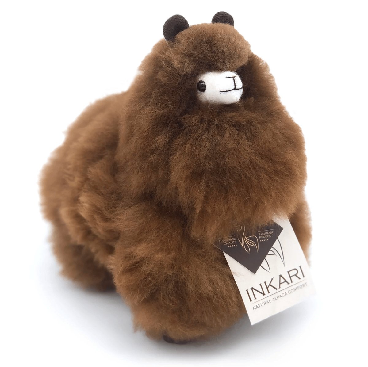 Inkari maskotka alpaka mała Walnut