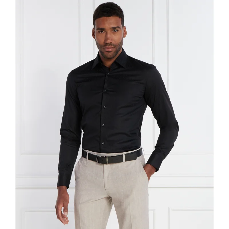 BOSS Koszula H-HANK-kent-C1-214 | Slim Fit
