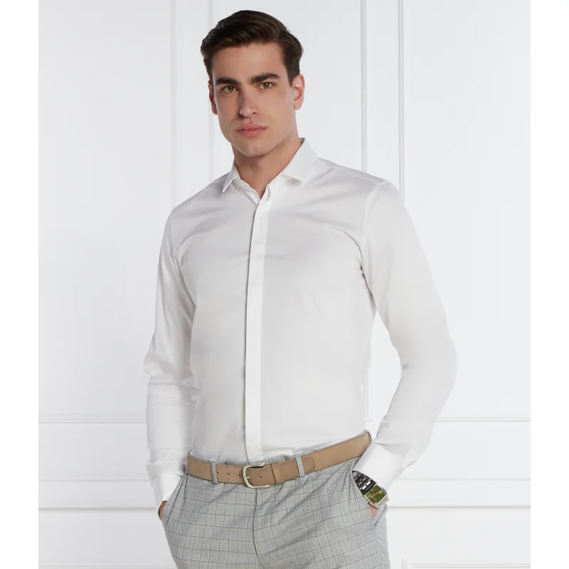 HUGO Koszula Ejinar | Extra slim fit | stretch