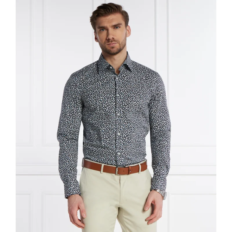 BOSS Koszula H-HANK | Slim Fit | stretch
