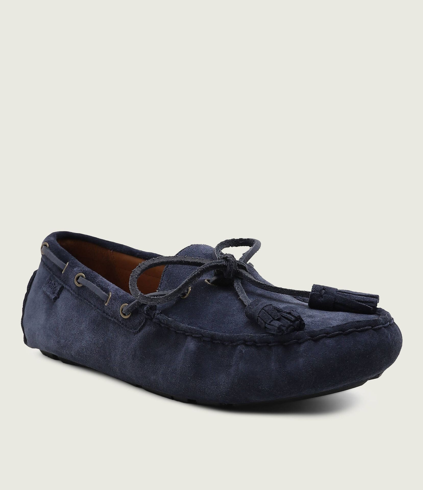 POLO RALPH LAUREN Mokasyny ANDERS zamsz