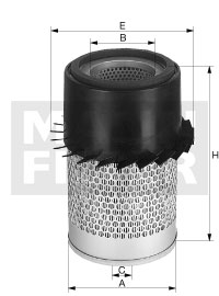 FILTR POWIETRZA MANN-FILTER C1188X C1188 MASSEY-FERGUSON C1188X