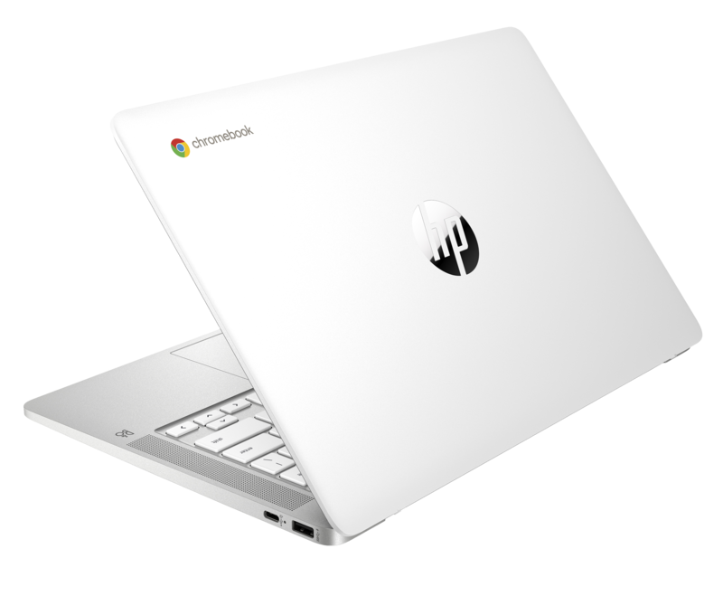 HP Chromebook 14a-na0009na / 6W7L6EA / Intel N4120 / 4GB / eMMC 64 GB / Intel UHD / FullHD / Chrome OS / Biały