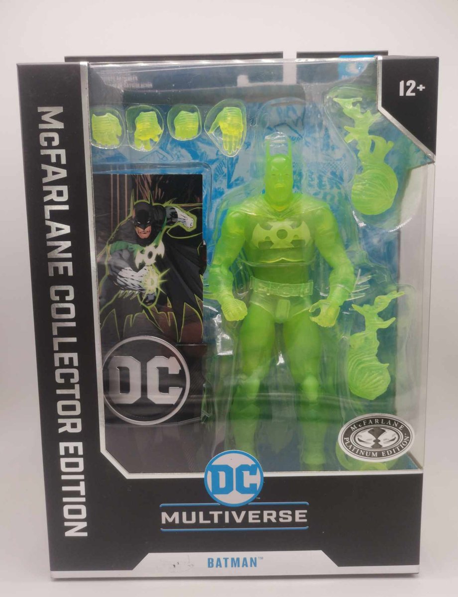 Figurka DC McFarlane Collector Edition - Batman as Green Lantern - Platinum Edition