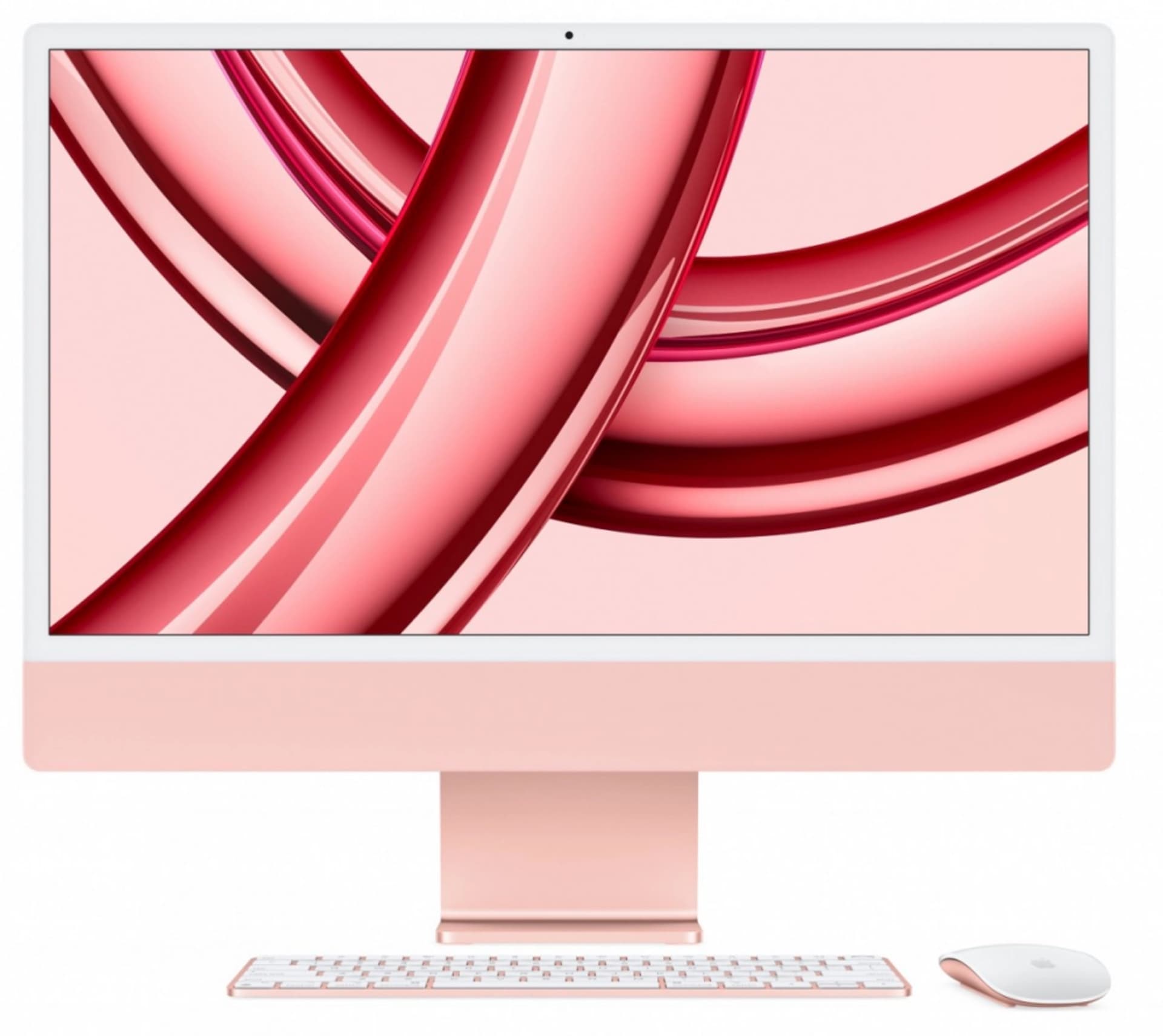 Apple iMac 24 M3/8GB/256/MacOS Retina 4,5K Różowy 10R GPU - darmowy odbiór w 22 miastach i bezpłatny zwrot Paczkomatem aż do 15 dni