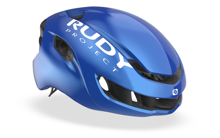 RUDY PROJECT Kask rowerowy NYTRON blue metal shiny