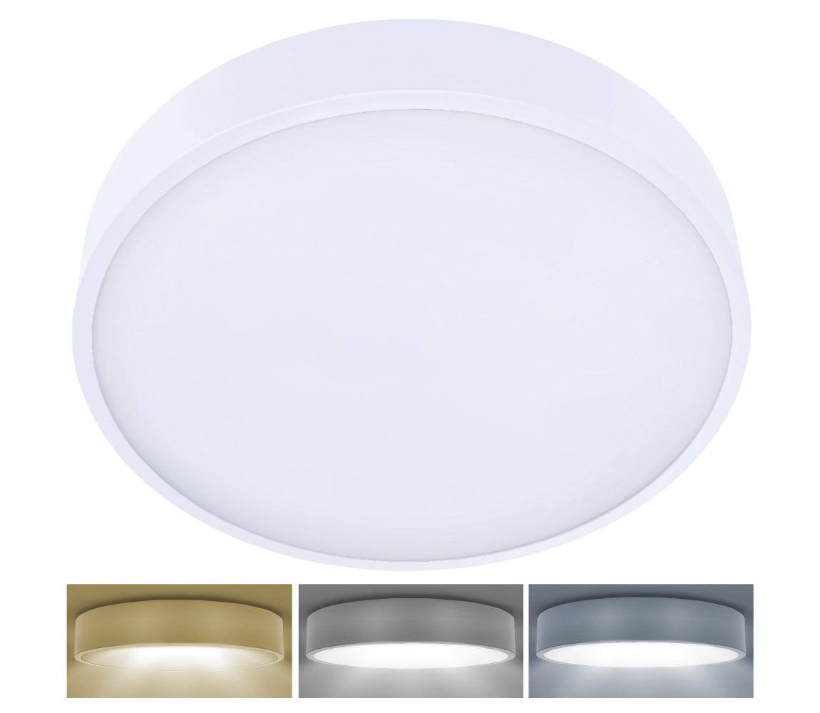 Brilagi-Ściemnialne oświetlenie LED POOL SMART LED/48W/230V 3000-6000 40 cm+pilot białe