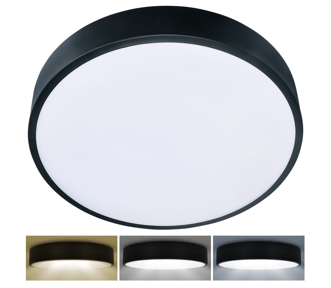Brilagi-Ściemnialne oświetlenie LED POOL SMART LED/48W/230V 40 cm Wi-Fi Tuya+pilot czarne