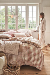 Essix Poszwa perkalowa Vichy Beige