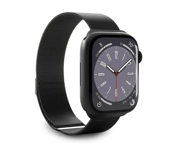 Puro MILANESE Apple Watch 42-44-45-49mm (czarny)