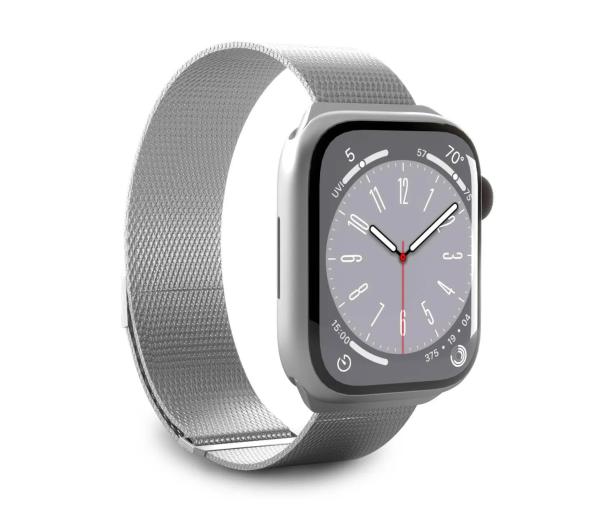 Puro MILANESE Apple Watch 38-40-41mm (srebrny)