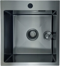 Zlewozmywak stalowy STELLMAN 4550 CZARNY