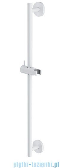 Omnires Drążek prysznicowy 66 cm biały mat DR12WM