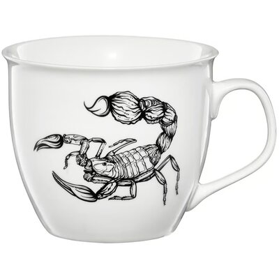 Porcelanowy Kubek Skorpion 550 Ml Zodiac Ambition