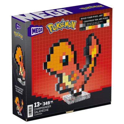MEGA Pokemon, Charmander, klocki, 349 elementów