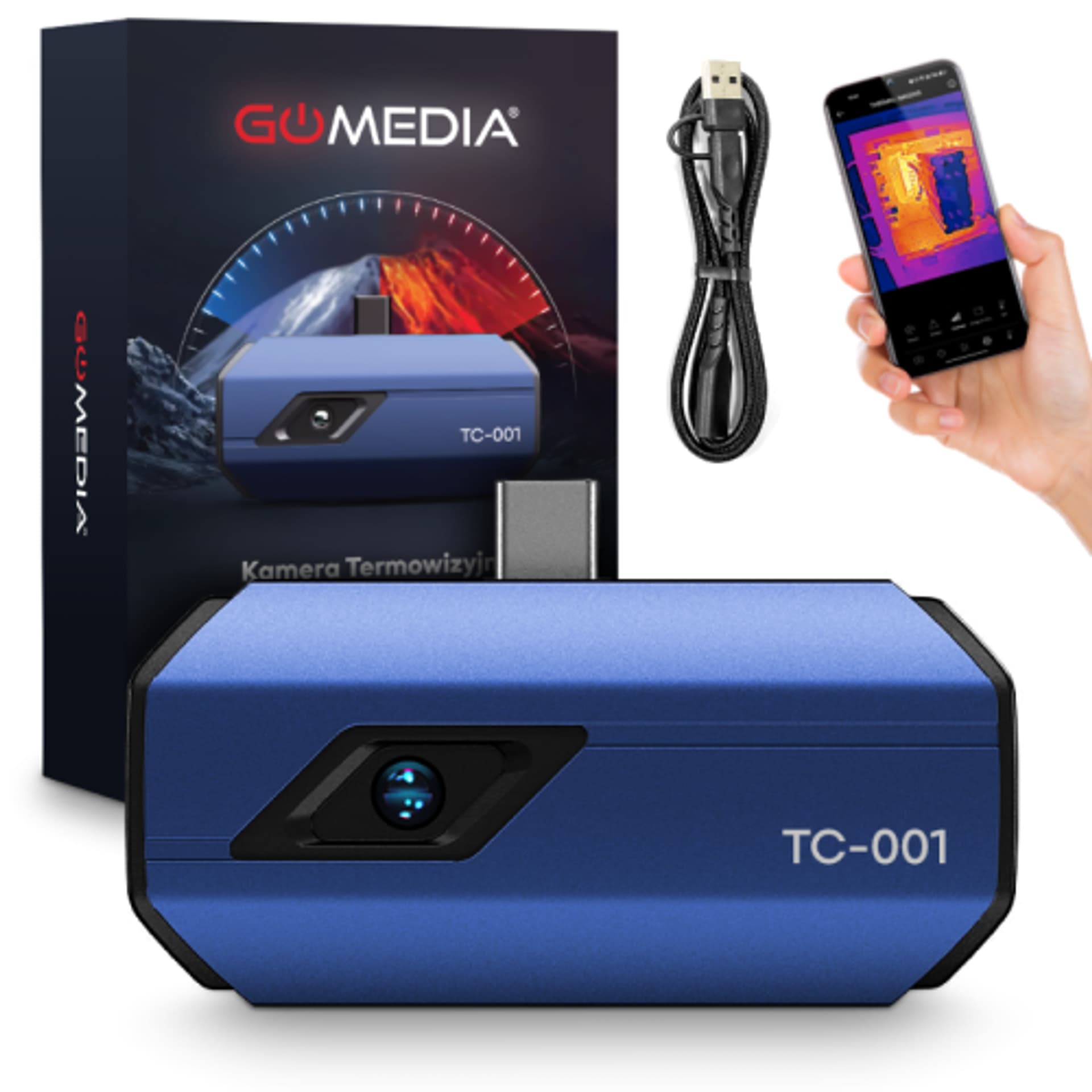 Kamera Termowizyjna GOMEDIA TOPDON TC-001 USB-C Android