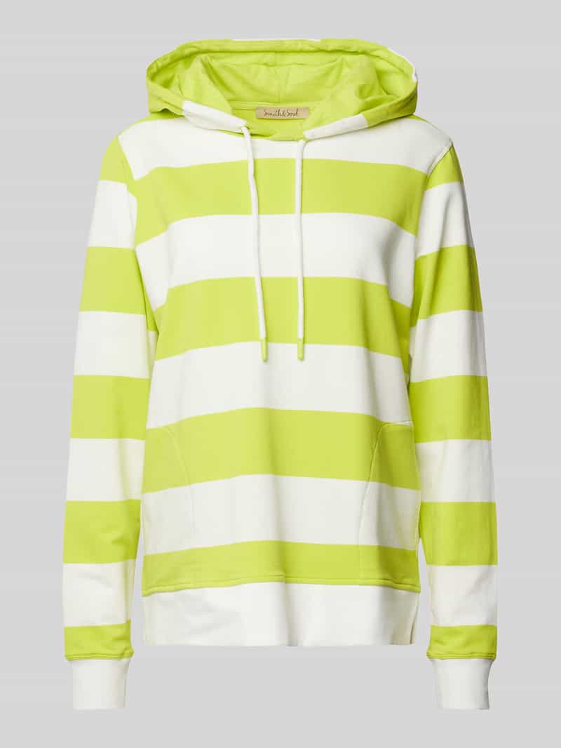 Bluza z kapturem w paski
