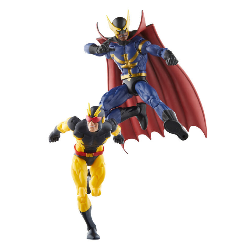 Hasbro Marvel Legends Series Marvel's Nighthawk i Marvel's Blur, 2-pak komiksów 6-calowe figurki Marvel Legends