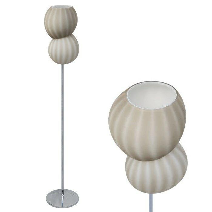 LAMPA PODŁOGOWA OVIEDO SZARE LATTE SANNELI DESIGN