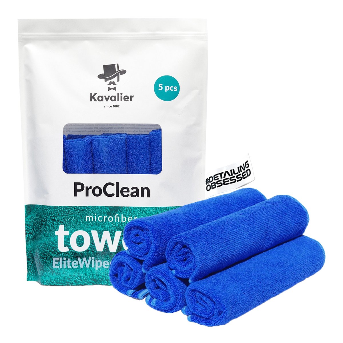 KAVALIER MIRACLE WIPE 5PACK 41x41cm uniwersalny ręcznik z mikrofibry