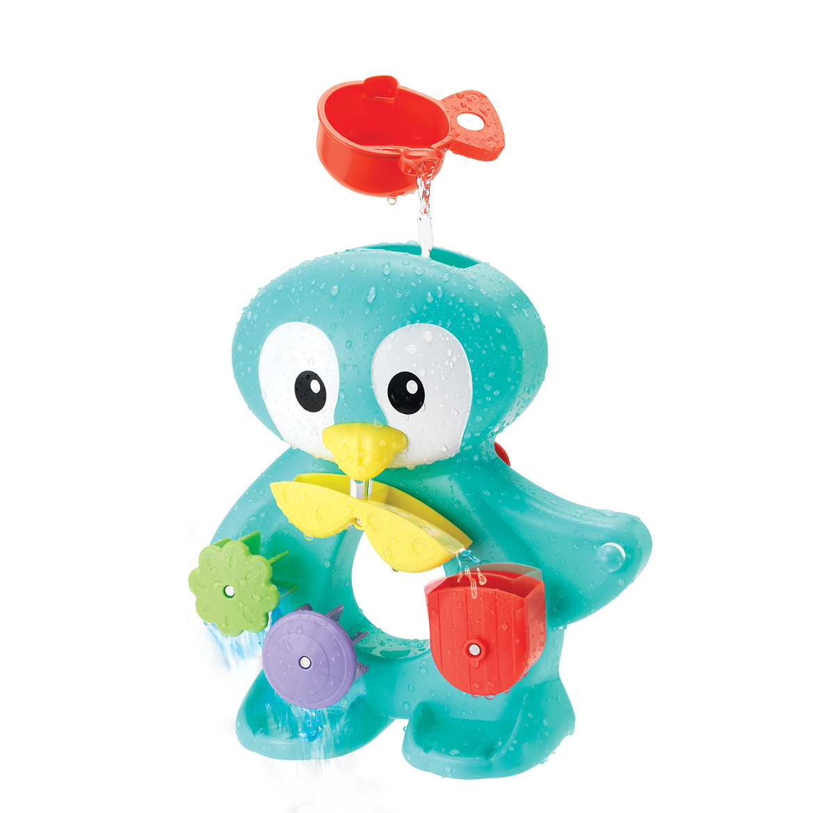 INFANTINO pingwinek do kąpieli z pokrętłami 305221