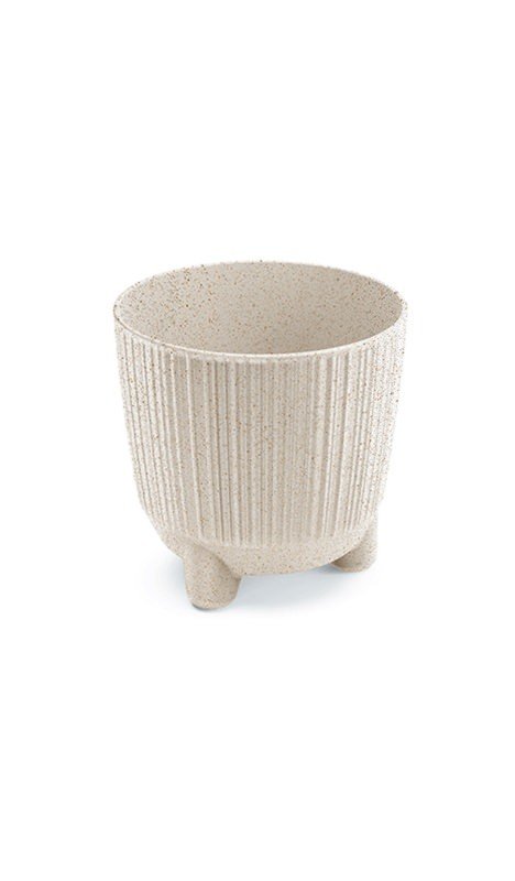 Doniczka Ryfo N ECO Wood DRF130NW biały Prosperplast